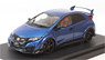 Honda Civic Type R (FK2) Brilliant Sporty Blue Metallic (Diecast Car)