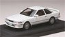 Toyota Soarer 2.0GT-Twin Turbo (GZ20) 1986 with Genuine Front and Rear Aero Super White II (Diecast Car)