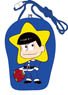 Osomatsu-san Posing Clasp Pouch Christmas Ver. Karamatsu (Anime Toy)