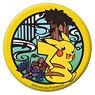 Pokemon Kirie Series Japanese Paper Style Can Badge Pikachu (Anime Toy)