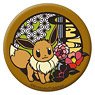 Pokemon Kirie Series Japanese Paper Style Can Badge Eevee (Anime Toy)
