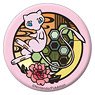 Pokemon Kirie Series Japanese Paper Style Can Badge Mew (Anime Toy)