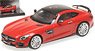 Brabus 600 AUF Basis Mercedes-Benz AMG GTS 2016 Red (Diecast Car)