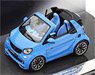 Smart Brabus Ultimate Cabrio 2017 Blue (Diecast Car)