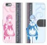 [Re: Life in a Different World from Zero] Diary Smartphone Case for iPhone6Plus/6sPlus 02 (Ram & Rem) (Anime Toy)