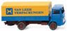 (HO) メルセデスベンツ 1317 フラットベッド トラック Van Leer (鉄道模型)