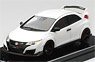 ホンダ シビック タイプ R 2015 チャンピオンシップ ホワイト (ミニカー)
