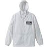 Shin Godzilla Huge Unknown Biological Special Disaster Countermeasures Headquarters Hooded Windbreaker White L (Anime Toy)