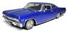 Chevrolet Impala SS 396 1965 Lowrider Blue (Diecast Car)