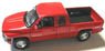 Free Wheel Dodge Ram Quad Cab 1500 Sport (Red) (Diecast Car)