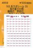 (N) Series 165 Sign Board Sticker 35 for Express Fujigawa for Shizuoka/Kofu (Tomix) (Model Train)
