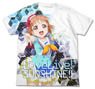 Love Live! Sunshine!! Chika Takami Full Graphic T-shirt White S (Anime Toy)