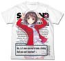 Saekano: How to Raise a Boring Girlfriend Original Heroine Ver. Megumi Kato Full Graphic T-shirt White S (Anime Toy)