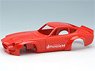 Pandem 240Z Red/Type TE37 (Black/Aluminum Rims) (Diecast Car)