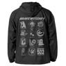 Brave Witches Hooded Windbreaker Black x White M (Anime Toy)