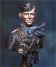 WWII Officer 116 Pz Div `Windhund` (Bust Model) (Plastic model)
