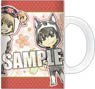 Gintama Full Color Mug Cup Zodiac Ver. [Shinsengumi] (Anime Toy)