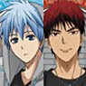 Kuroko`s Basketball Trading Tsunagaru Can Badge Charm Street Ver. (Set of 10) (Anime Toy)