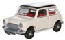 (OO) Austin Mini (Old English White/Black) (Model Train)