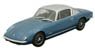 Lotus Elan Plus2 (Lagon Blue & Silver) (Diecast Car)