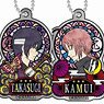 Charm Plate Gin Tama Stained Glass Style Series (Set of 10) (Anime Toy)
