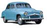 Simca 9 Aronde 1954 Light Blue (Diecast Car)