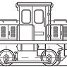 1/80(HO) Kurihara Electric Railway DB101 Diesel Locomotive (Unassembled Kit) (Model Train)