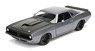 Bigtime Muscle 1973 Plymouth Barracuda Gray (Diecast Car)