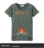Dark Souls x Torch Torch/ 8 bit Bonfire Lit T-Shirts Heather Charcoal Ladies One Size Fits All (Anime Toy)