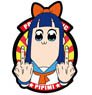 Pop Team Epic Velcro Embroidery Wappen Pipimi (Anime Toy)