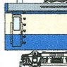 KUMOYUNI74 #104~107 (Hatabu Factory Version) Body Kit (Unassembled Kit) (Model Train)