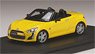 Daihatsu Copen Robe Jaune Yellow (Diecast Car)