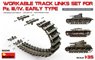 Workable Track Links Set for Pz.KpfwIII / IV Early Type (Plastic model)