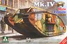 WWI 重戦車 Mk.IV 「2 in 1」 (メールとフィメール再現可) (プラモデル)