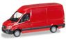 (HO) MB Sprinter 2013 Box with High Roof Red (Model Train)