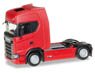 (HO) Scania CS20 Rigid Tractor Red (Scania CS20 ZM) (Model Train)
