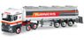 (HO) MB Actros Stream Space Chrome Tank Semi-trailer `Turners` (MB Actros Tank-SZ) (Model Train)