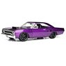 Big Time Muscle 1970 Plymouth Road Runner Purple (Diecast Car)