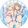 High School Fleet Big Can Badge Kouko & Mina (Anime Toy)