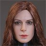 DS Toys 1/6 Europeans and Americans Beautiful Female Head 007 (Fashion Doll)