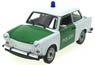 Trabant 601 Patrol Car (Polizei) Green/White (Diecast Car)
