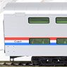 (HO) Bi-Level Passenger Car 4-Window Coach (バイレベル客車 4窓コーチ) Amtrak ★外国形モデル (鉄道模型)