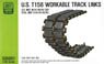 M1A1/A2 SEP T158 Workable Track Links (for Tamiya/Dragon/Academy Kit) (Plastic model)