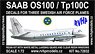 SAAB OS100/Tp100C [Swedish Air Force]  (3 Type Decal) (Plastic model)