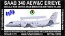 SAAB 340 AEW&C Erieye [UAE Air Force]  (1 Type Decal) (Plastic model)
