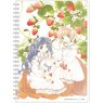 Cardcaptor Sakura Ring Notebook (A5) Strawberry (Anime Toy)