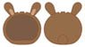 Steamed Bun Nigi Nigi Mascot Kigurumi Case Rabbit Brown (Anime Toy)
