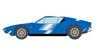 De Tomaso Pantera L Metallic Blue (Diecast Car)