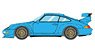 Porsche 911(993) GT2 Option Equipment 1996 Riviera Blue (Diecast Car)