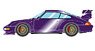 Porsche 911(993) GT2 Option Equipment 1996 Metallic Violet (Diecast Car)